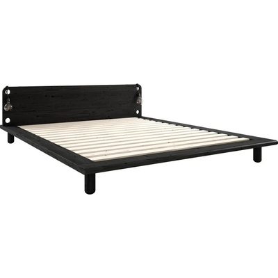 Karup Peek bed natural pine borovice / Karup black