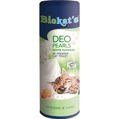 Biokat 's osviežovač WC white flowers 700g