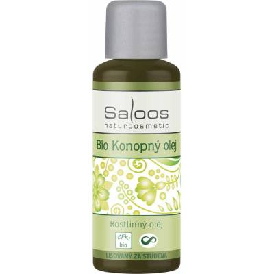 Saloos konopný rastlinný olej lisovaný za studena 50 ml
