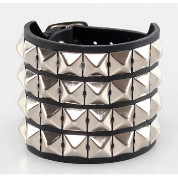 Black & metal гривна ПИРАМИДИ 4 - bwz-014