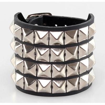 Black & metal гривна ПИРАМИДИ 4 - bwz-014