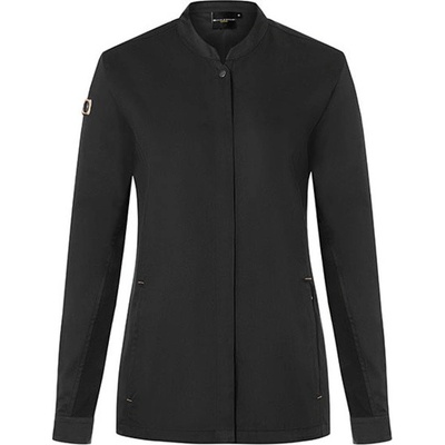 Karlowsky Dámska gastro košeľa KY134 Black ca. Pantone 419C