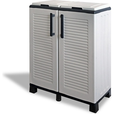 Artplast Skříň na tříděný odpad Linea Family 2dv/2víka