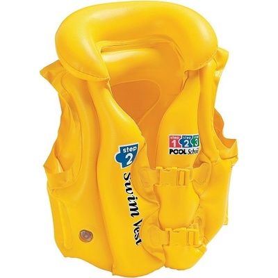 Intex Детска надуваема жилетка INTEX Deluxe Pool School