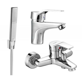 Mexen Caro R72 комплект за вана, хром - 746603R72-00 (746603R72-00)