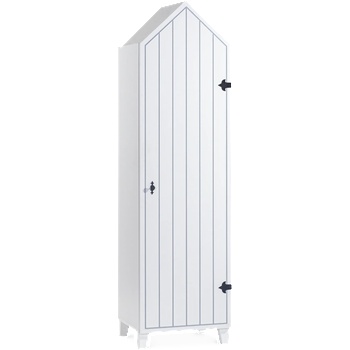 Carmen Еднокрилен гардероб десен miami - бял (3575118)