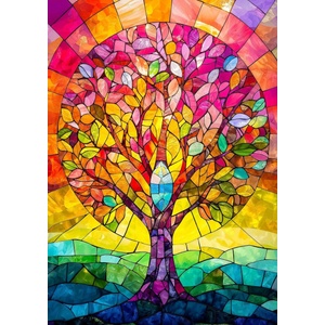 Enjoy - Puzzle Crystallized Tree - 1 000 piese