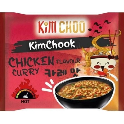 Kimchoo instantné rezance pálivá príchuť kuracie kari 80 g