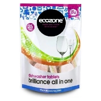 Ecozone Brilliance tablety do myčky vše v jednom 25 ks