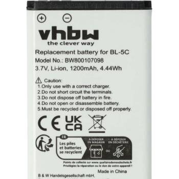 Image 1 of VHBW Батерия за Doro Primo 215 / 405, 1200 mAh (800105746)
