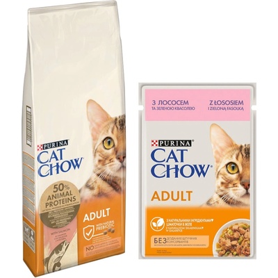 PURINA cat chow ADULT losos 15 kg