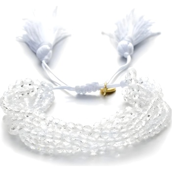 HARAHU Гривна bt-38860 - Бяла / Прозрачна kp38860 (bt-38860)