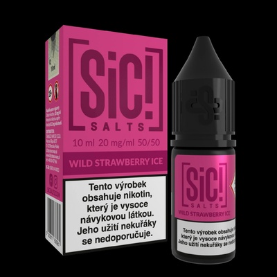 Sic! Salt Wild Strawberry Ice 10 ml 20 mg