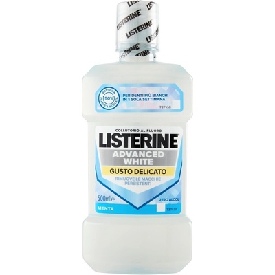 Listerine Mouthwash Advanced White Clean Mint 500 ml