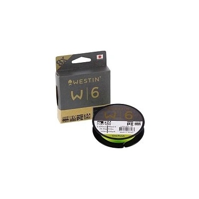 Westin Šnúra W6 8 Braid Lime Punch 135m 0,08mm