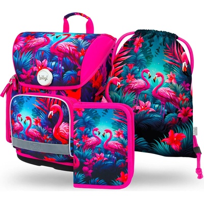 Baagl SET 3 Ergo Plameňáci – Zboží Mobilmania