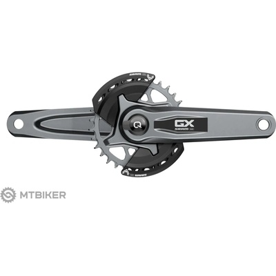 SRAM GX Eagle T-Type DUB Wide kľuky s powermetrom, 160 mm, 1x12, 32T, dark polar 165 mm