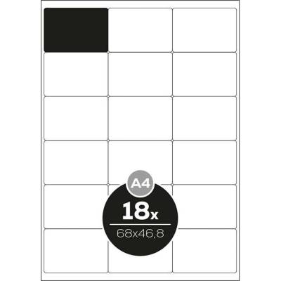 Emy 8588002038211 samolepící A4 68 x 46,8 mm 100 listů