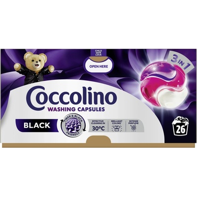 Coccolino Care kapsle 3v1 na praní černých a tmavých tkanin 26 PD