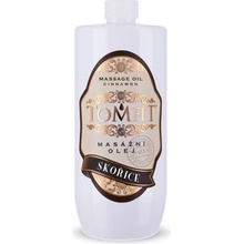 Tomfit masážny olej Škorica 1000 ml