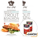 Dog´s Chef Diet Loch Trout & Salmon with Asparagus 2 x 6 kg