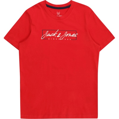 JACK & JONES Тениска 'ZURI' червено, размер 152