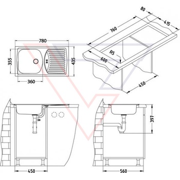 Alveus Basic 150 dekor