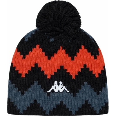 Kappa 6Cento Pomok G Beanie Black/Grey Asphalt/Orange Smutty Graphic 04 Шапка за ски (331M2HW-A0A-04)