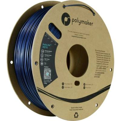 Polymaker PolyLite PETG tmavo modrá 1,75mm 1kg