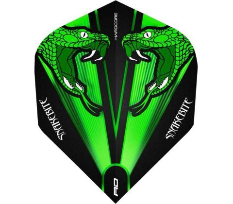 RedDragon Hardcore Peter Wright Snakebite zelené