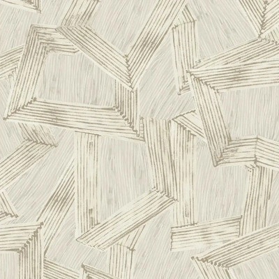 A.S. Création 65793 Vliesová tapeta Line & Leaf CrissCross béžová 10,05x0,53 m