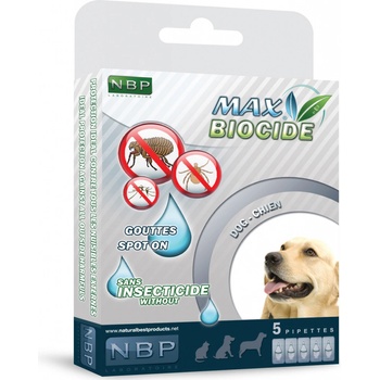 Max Biocide Spot-on Dog 5 x 1 ml