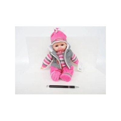 Mádara Baby doll with Polish sound 35cm in bag 417670