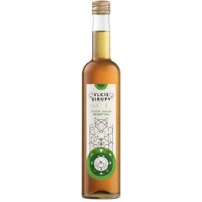Vlčie sirupy Zelené jablko Zelený čaj 1 l