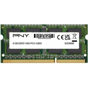 Image 1 of PNY 8GB DDR3 1600MHz SOD8GBN12800/3L-SB
