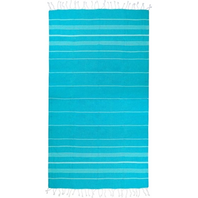 The One Towelling Ručník Hamam Sultan COT48101989699 turquoise w 100 x 180 cm