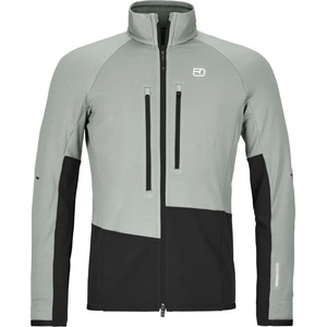 Ortovox Мъжко поларено яке Ortovox Fleece Rib Jacket Fleece jacket - Green Sage (005-5252-0511)