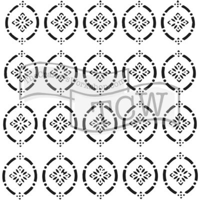 Šablona TCW 6"x6" (15,2x15,2 cm) - Pointelle – Zboží Mobilmania