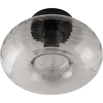 OSRAM - Таванно осветително тяло DECOR SMOKE 1xE27/12W/230V Ø 28 см черно/опушено сиво (P227847)