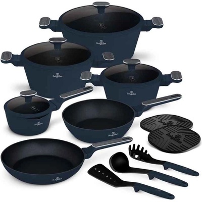 Sada nádobí s titanovým povrchem 15 ks Deep Sea Collection