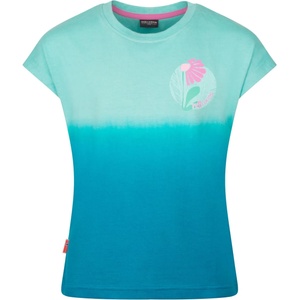 TROLLKIDS Детска тениска Trollkids Girl's Yttersand Beach T T-shirt - Aqua Haze / Harbor Blue - размер 98 (EU) (704-4650-0111)