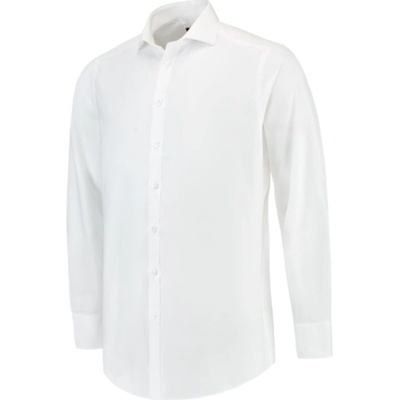 Tricorp pánská košile fitted dlouhý rukáv bílá MAL-T21T0