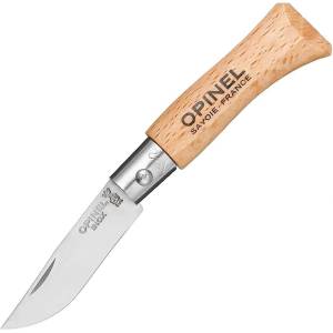 Opinel Сгъваем нож Opinel №2 Inox, острие 3.5 см (001070-pe)