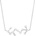 Silenti Jewelry Сребърно колие "Съзвездие Скорпион