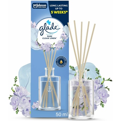 Glade vonné tyčinky Pure Clean Linen 50 ml