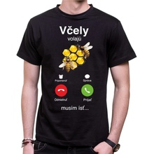 Fajntričko tričko Včely volajú, musím ísť... Phone čierna