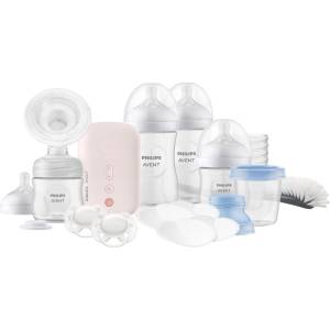 Philips Комплект електрическа помпа Natural Motion Advanced + шишета, контейнери VIA SCD340/31 (Natural Motion)