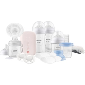 Philips Комплект електрическа помпа Natural Motion Advanced + шишета, контейнери VIA SCD340/31 (Natural Motion)