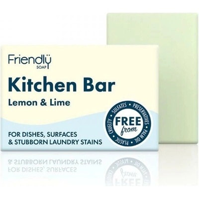 Friendly Soap prírodné multifunkčné mydlo citrón a limetka 95 g