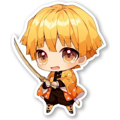 Demon Slayer Samolepka Cute Agatsuma